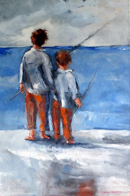 Caren Thompson | Fishing Rods | McATamney Gallery  |Geraldine NZ